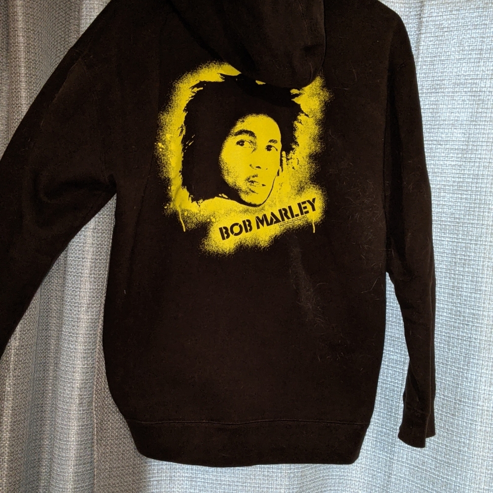 Bob Marley zip hoodie